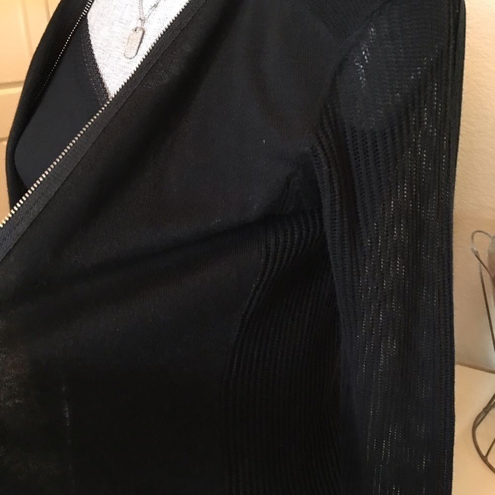 NWOT Kenneth Cole zip up cardigan - Picture 3 of 4